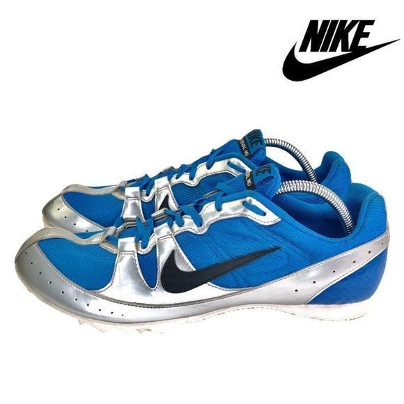 Nike Zoom Rival MD 5 Blue Running‎ Spikes Track & Field Shoes Sz 12 383823-400 - Picture 5 of 10